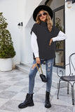 Women Pullover Sweater Fashion Loose Turtleneck Sweater