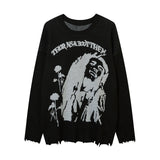 Women Sweater Oversize Butterfly Knitted Sweater