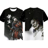 Black Myth Wukong Game Surrounding 3D Cotton Quick Dry