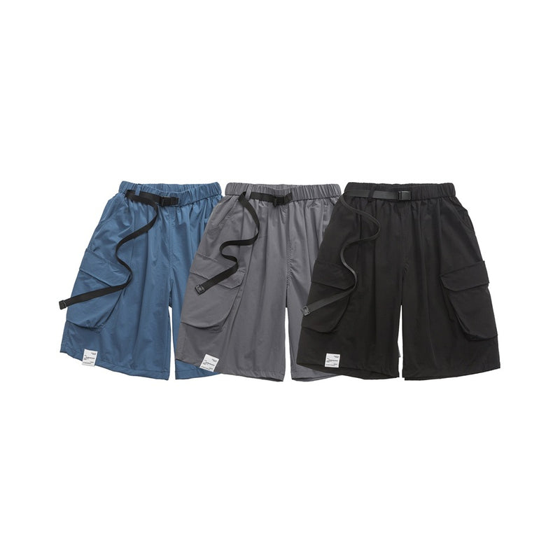 Unisex Shorts Quick-Drying Workwear Loose Thin