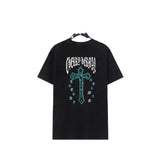 CHH Chrome Heart T Shirts Crowe Ghost Horseshoe Cross Sanskrit Short Sleeve