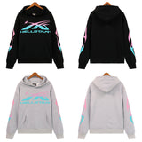 Hellstar Hoodie gradual change color print hoodie fall loose sweater