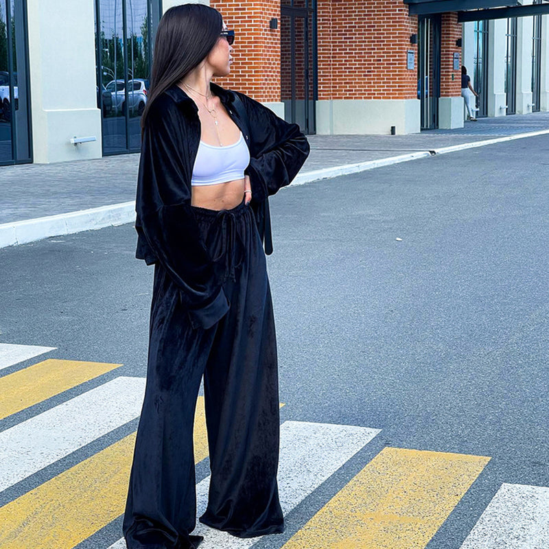 Women Co-Ords Spring Warm Suit Two-Piece Fashion