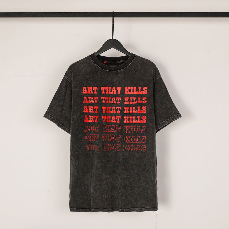 Gallery Dept T Shirts Old Washed black T Shirts