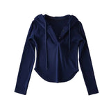 Women Hoodie Hot Girl Stretch Sports