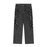 Men Jeans Old All-Match Loose