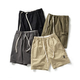 Unisex Shorts Large Loose Pockets Overalls