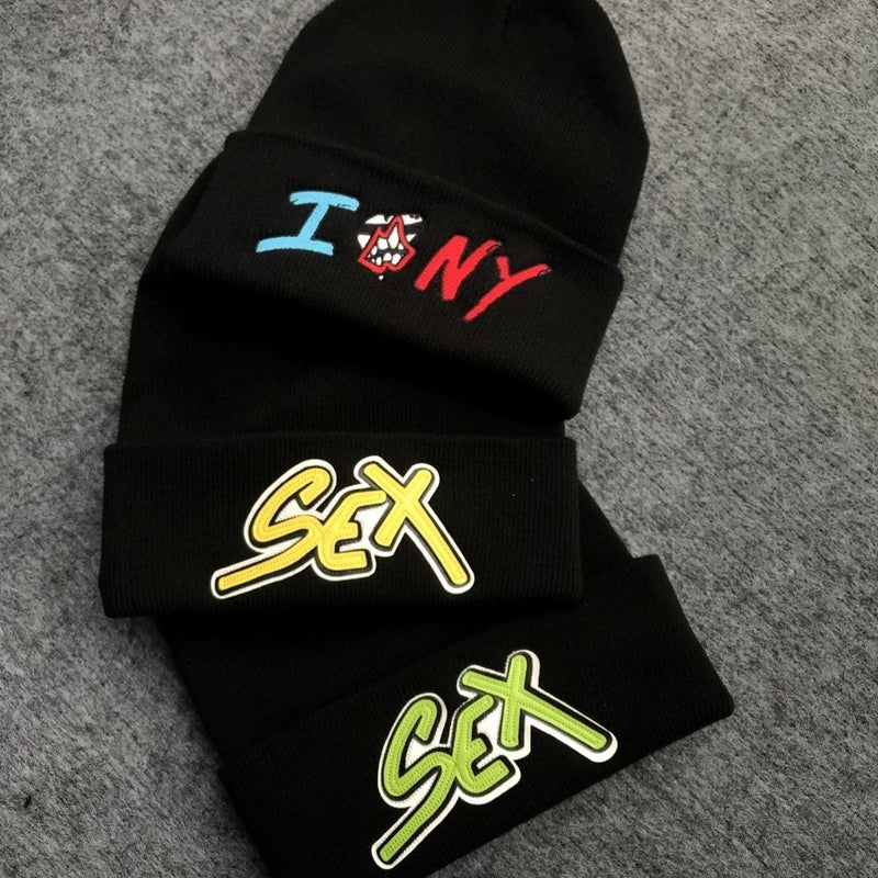 Chh chrome hearts knitted hat fall and winter style