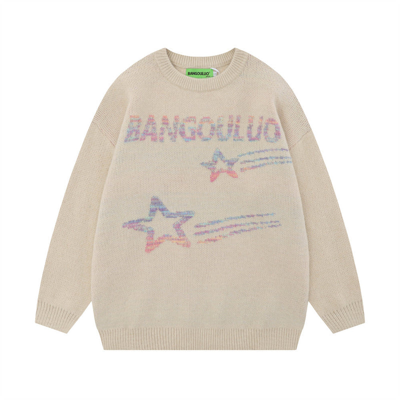 Men Sweater XINGX Pattern Knitted Sweater Base
