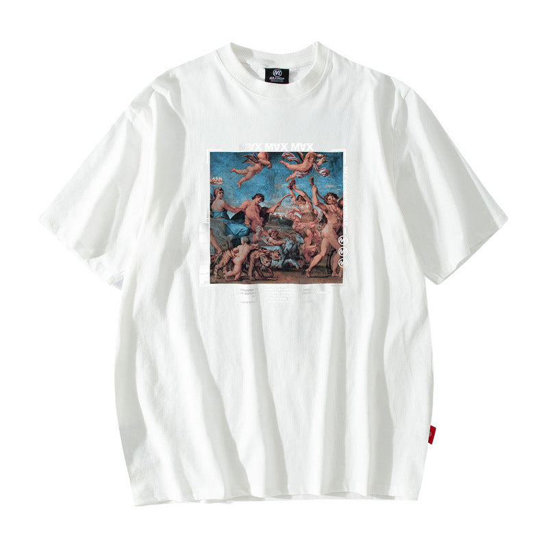 Men T-Shirt Loose Oversize Summer