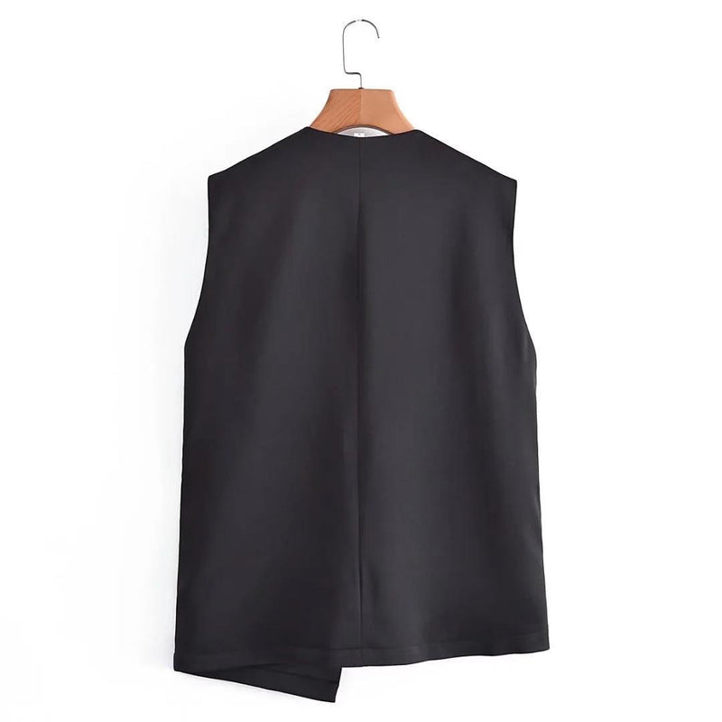 Women Vest Baggy Coat Female Spring
