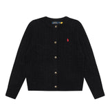 Ralph Lauren Knitted sweaters RL pips yarn knitted twist sweater cardigan