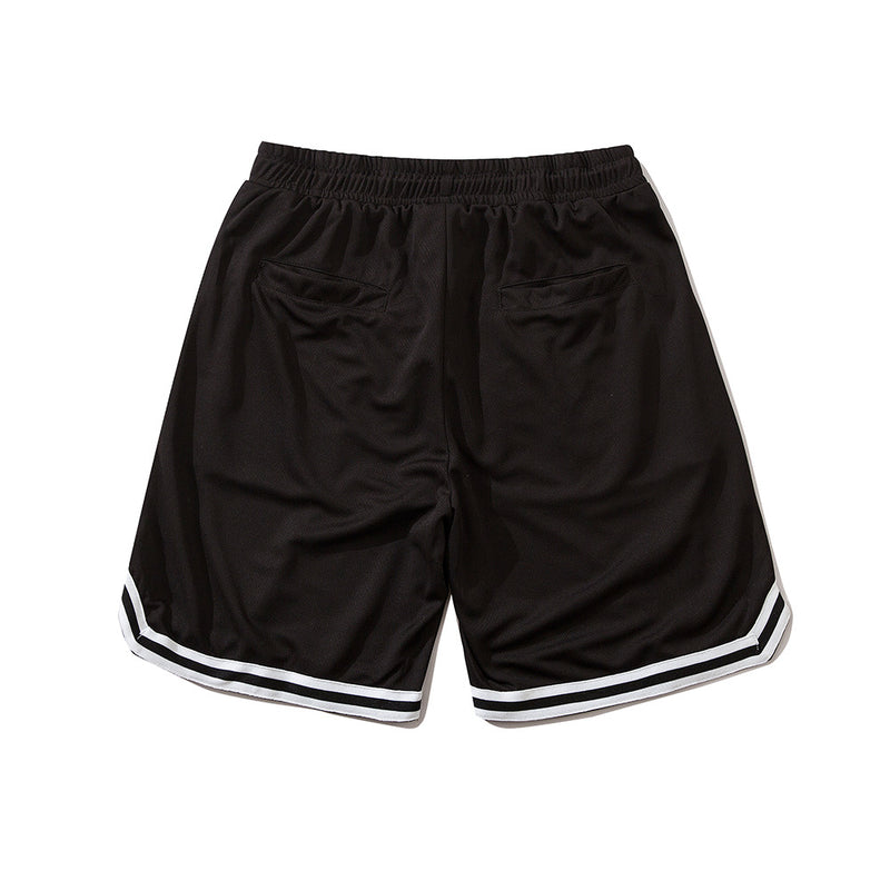 Men Shorts Embroidery Stitching Casual Shorts Men
