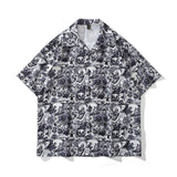 Short Sleeve Shirt Idle Style Loose-Fitting Versatile Blouse