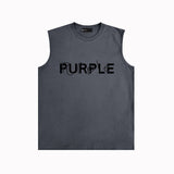 Purple Brand Tank T Shirts Sleeveless T-shirt Vest