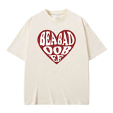 Singer Beabadoobee Heart Graphic Print Tshirt Men Women Casual