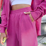 Women Co-Ords Two-Piece Set Casual Fashion Set Loose