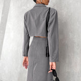 Women Co-Ords Suit Jacket Women's Casual Autumn and Winter