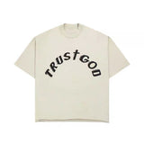 Kanye West Trust God T Shirt Cpfm Kanye Loose Men's T-shirt