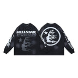 Hellstar long-sleeve T-shirt autumn, loose long-sleeve T-shirt
