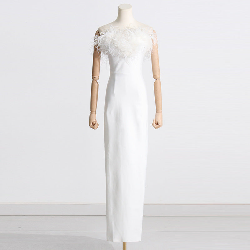 Bohemian Dress Elegant Dress Slim Dress