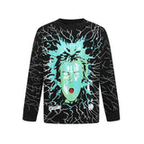 Hellstar long-sleeve T-shirt graffiti portrait print loose version casual long sleeve