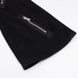 Men Jeans Zipper Decorations Bell-Bottom Pants Personality Design