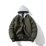 Mens Vintage Jackets Jacket Loose Baseball Jacket Padded Flight Suit