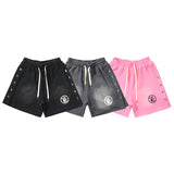Hellstar Shorts Wash Black Old Casual Shorts Hot Pants