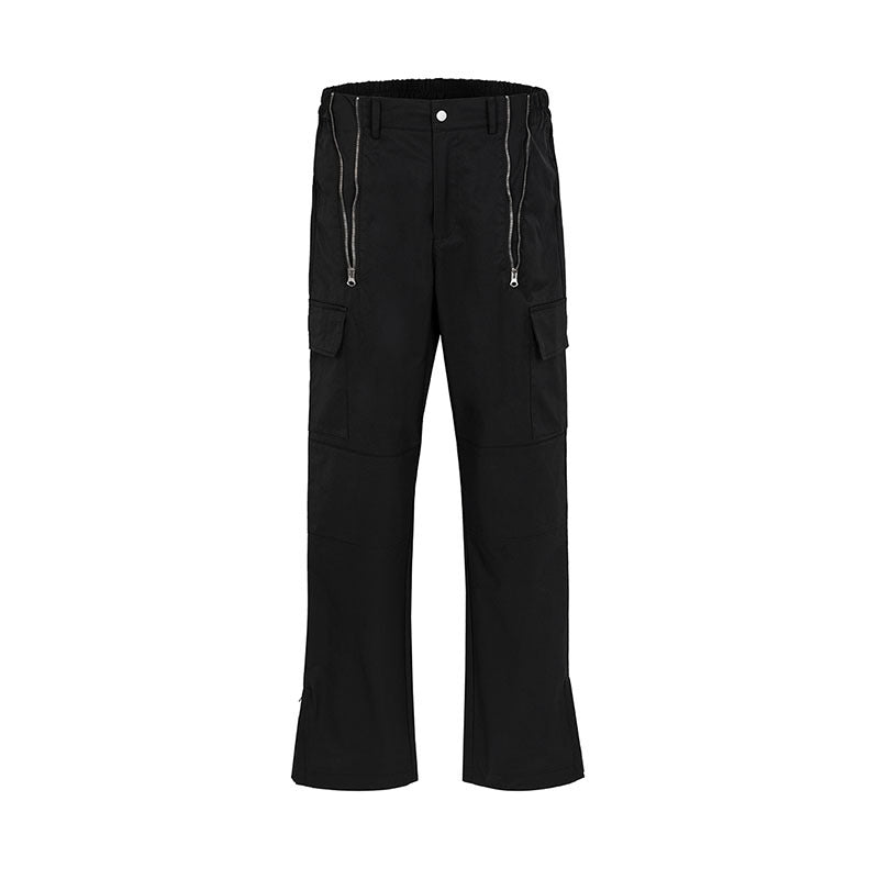Cargo Pants Dark Special-Interest Design Loose