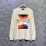 Purple Brand Long Sleeve T-Shirt Long Fashion Loose Long Sleeve Top