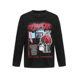 Hellstar long-sleeve T-shirt graffiti portrait print loose version casual long sleeve