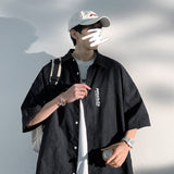 Men Shirts Summer Loose plus Size Casual
