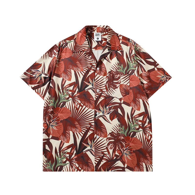 Short Sleeve Shirt Floral Shirt Hawaiian Vacation Clothes