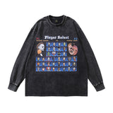 Mens Vintage Long Sleeve Shirt