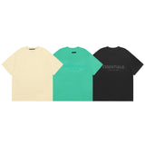 Fog Essentials T Shirts Spring/Summer FOG Letter Pattern Crew Neck Short Sleeves