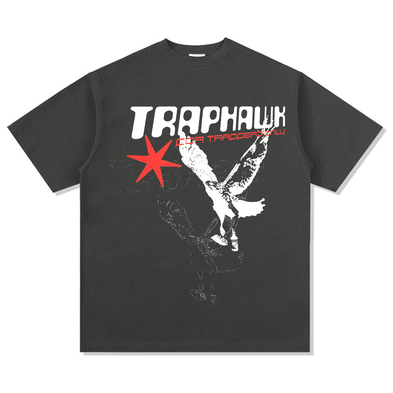 Unisex T-Shirt Retro Short Sleeve T-Shirt