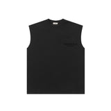 Fog Essentials tank summer FOG letter crew neck casual vest