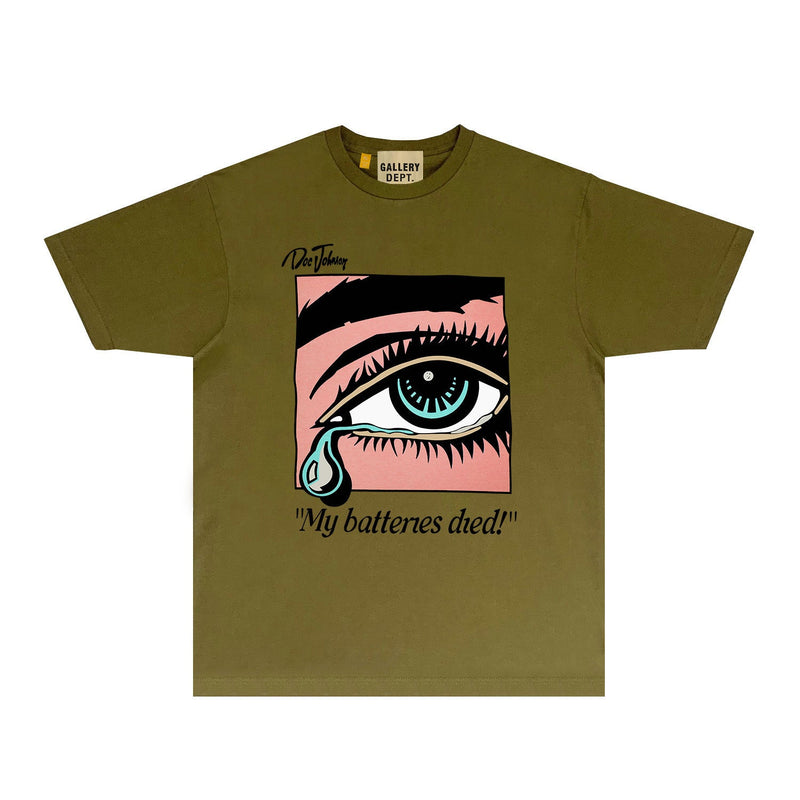 Gallery Dept T Shirts European and American Fashion Brand Tee Shirt Short Sleeve T-shirt Blouse