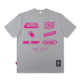 Men's T-Shirt Smiley Face Expression Pattern