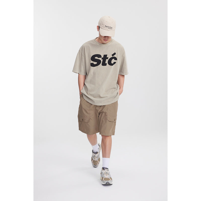 Unisex Shorts Retro Workwear Shorts Loose