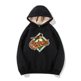 Braves Baseball Jacket Thickened Fleece Cashmere