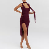 Women Dress Sexy Mesh Dress
