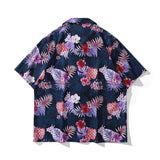 Short Sleeve Shirt Hawaiian Shirt Floral