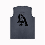 Purple Brand Tank T Shirts Sleeveless T-shirt Vest