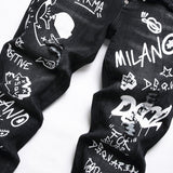 DSQ2 Jeans Stretch Ripped Slim Fit Jeans