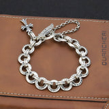 Chrome Heart Bracelet Letter Vintage Cross