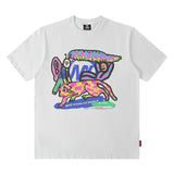 Men's T-shirt Creative Astronaut Bear Print