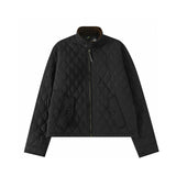 Ralph Lauren Coat RL Ralph Lauren, rhombus plaid stand-up neck cotton jacket jacket
