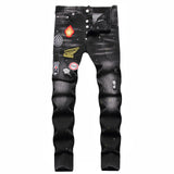 DSQ2 Jeans Ripped Stretch Jeans